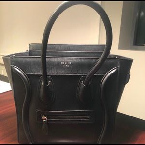 Celine micro luggage bag